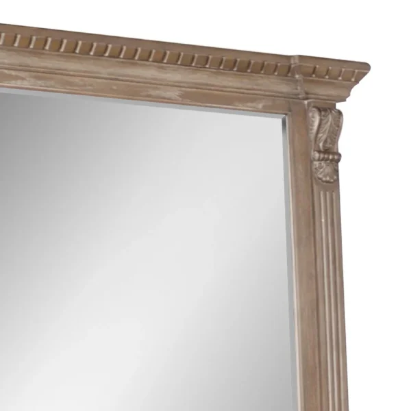 BM340910_1_cbea70f1-c873-4be0-87d5-38ddea5782ab Reven Dresser Mirror, Beveled Glass, Weathered Oak Solid Wood, 46 Inch