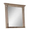 BM340910_66ec6e2c-e42c-4718-a9e3-0e4452ec2f84 Reven Dresser Mirror, Beveled Glass, Weathered Oak Solid Wood, 46 Inch