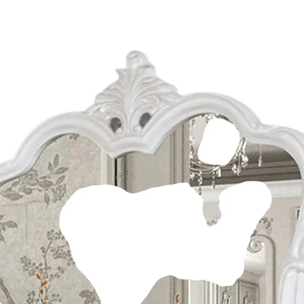 BM340913_2_752291c9-22cf-4b31-b23e-51ae65d17493 Valena Dresser Mirror, Beveled Glass, White Solid Wood Frame, 45 Inch