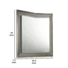 BM340924_4_575e49ed-a54e-401e-99bb-0a0fc2b6cff1 Vino 41 x 44 Dresser Mirror w LED, Glam Gray Wood, Silver Trim