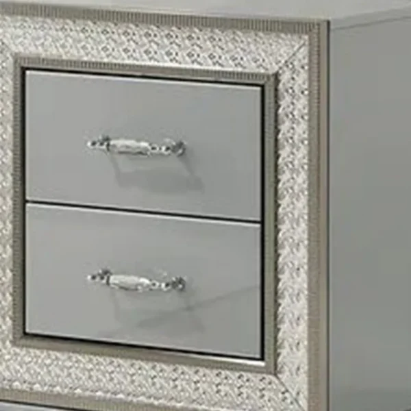 BM340925_1_06e28568-eeb9-49c0-a164-17a01876bdbf Cyl Nightstand with 2 Drawers, Scale Molding Trim, Metallic Gray Wood