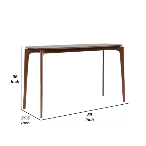 BM340948_4_39e73fa7-f094-450d-ae4f-2a1e5b7d291f Ebik Counter Height Table, 59 Inch Walnut Brown Solid Wood Top and Legs