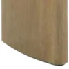 BM340949_3 Edey Dining Bench, Rounded Corners, 51 Inch Oak Brown Solid Rubberwood