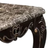 BM340957_1_2b9932cf-3c20-4403-9d34-49d4703027a2 Miz Side End Table, 28 Inch, Carved Cabriole Legs, Champagne Silver