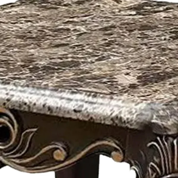 BM340957_2_b6b8bc99-5642-4f28-af2b-461121d808b9 Miz Side End Table, 28 Inch, Carved Cabriole Legs, Champagne Silver