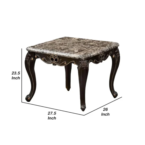 BM340957_4_290cbdd2-3814-4fc3-b5f1-4150407a9f1c Miz Side End Table, 28 Inch, Carved Cabriole Legs, Champagne Silver