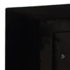 BM340974_1_6c31c24f-2ff8-44c1-a56c-a867a20e4726 Rea Nightstand, 2 Drawers with Crystal Knobs, Black Velvet Upholstery