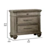 BM340997_4_3c7da68f-5e1a-45fe-9ad2-d14e8ca2c808 Zea Nightstand for Bedroom, 3 Drawers, Transitional Aged Oak Brown