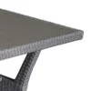 BM341006_1_2776fe77-f9e3-41e2-9068-710996bc61ea Maria Outdoor Dining Table, 57 Inch Top w/ Shelf, Gray Rattan Woven