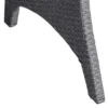 BM341006_3_219b9fdd-4bb4-4cec-b3d0-8a95d0674382 Maria Outdoor Dining Table, 57 Inch Top w/ Shelf, Gray Rattan Woven