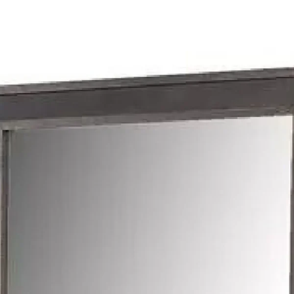 BM341034_3_34c1d4cd-0e85-4acb-a113-fb5ef031c4e2 Dresser Mirror, Rustic Brown and Charcoal Gray Wood Frame, 36 Inch
