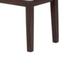 BM341035_3_11000553-23bc-4ddd-b9f1-f65ccc6ccc0a Dining Bench, White Fabric Walnut Brown Rubberwood, 46 Inch Foam Seat
