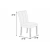 BM341038_4_c46fe084-fdfb-4fc6-92b0-4b38d81f187b Dining Side Chair Set of 2, Foam Cushioned Beige Fabric, Black Wood