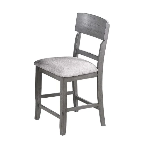 BM341040_1_5de83545-7344-4712-8e7c-f9a199826384 Keyan Counter Height Chair Set of 2, Foam Gray Fabric Seat, Wood