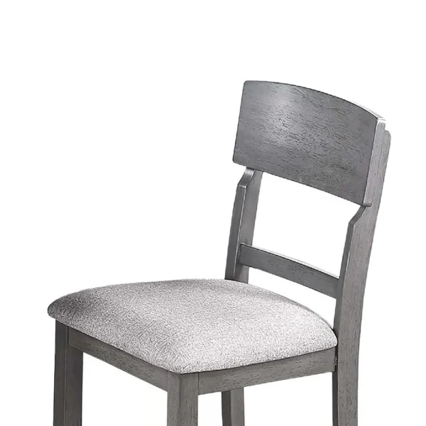 BM341040_2_9bc3edf8-694d-45a6-814f-7ae5550815b0 Keyan Counter Height Chair Set of 2, Foam Gray Fabric Seat, Wood