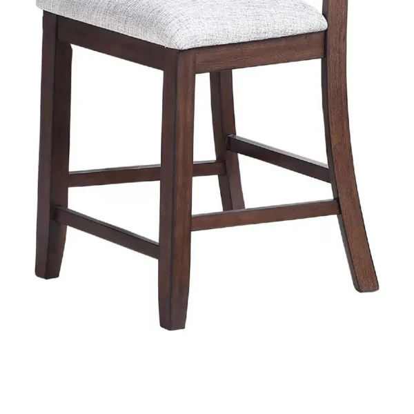 BM341043_3_fc64a210-2b3a-4675-ab52-1a1715112254 Rosanna Counter Height Chairs, Set of 2, White Fabric Foam Seat, Walnut Brown Wood