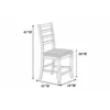 BM341043_4_8662301e-f5b2-4df7-9dd0-82e8e500a5f8 Rosanna Counter Height Chairs, Set of 2, White Fabric Foam Seat, Walnut Brown Wood