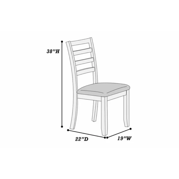 BM341044_4_0376c7a2-f2db-40a2-90bf-685cada19b04 Rosanna Dining Chair, Set of 2, White Fabric Foam Seat, Walnut Brown Rubberwood