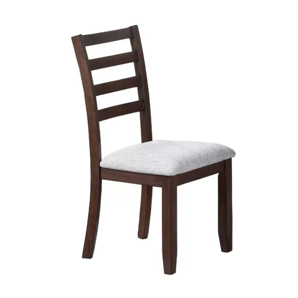 BM341044_9475b049-70e0-41ce-bc79-6e3ec05b4d29 Rosanna Dining Chair, Set of 2, White Fabric Foam Seat, Walnut Brown Rubberwood