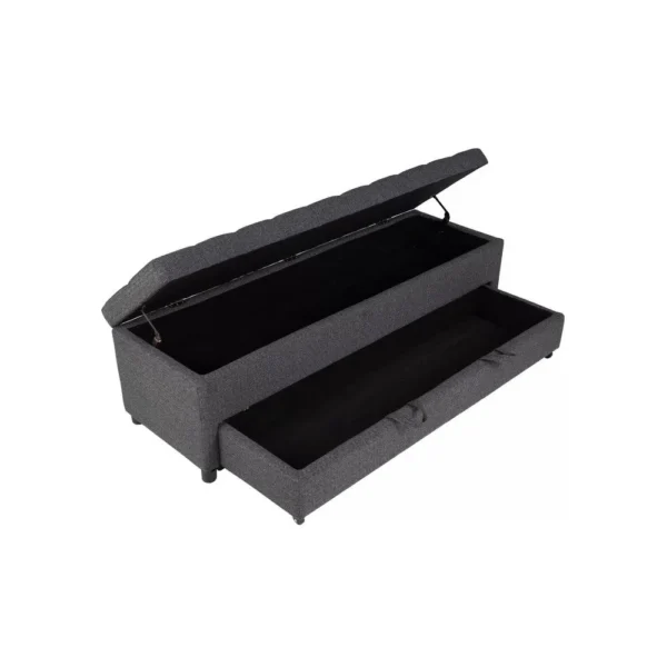 BM341052_2_7dd216f6-433c-4d59-a42e-e208cd98284d Kenny Ottoman, Underseat Drawer, Blue-Gray Button Tufted Boucle, 60 Inch