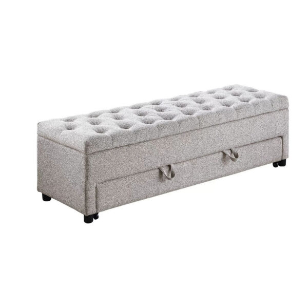 BM341053_944d16c9-1887-4fc3-9fbe-55f43d7e40af Kenny Ottoman, Underseat Drawer, Beige Button Tufted Boucle, 60 Inch