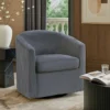 BM341055_6 Celina Swivel Chair with Barrel Style Curved Back, Dark Gray Corduroy