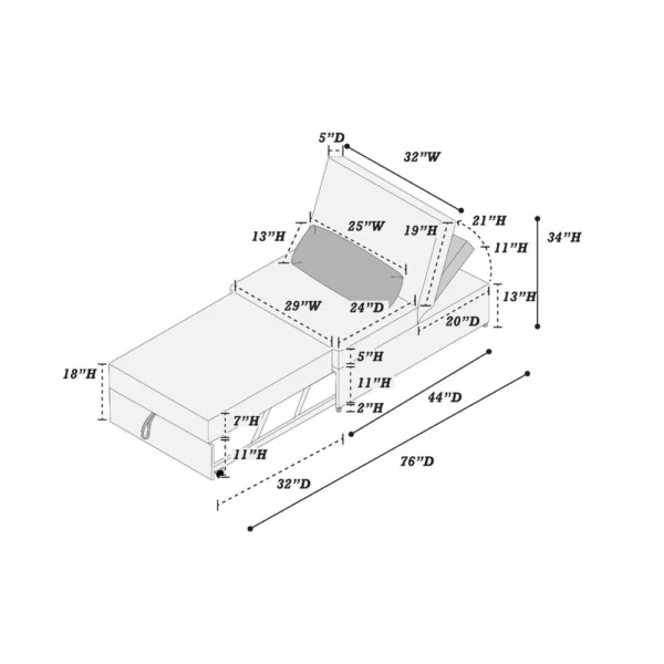 BM341123_4_cb78e3c5-222f-49a1-afed-ec898111f69d Danyl Convertible Sofa with Pull-Out Bed, Brown Channel Tufted Corduroy