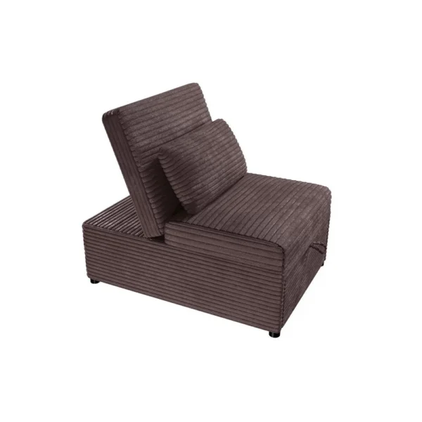 BM341123_902365c0-59a8-41f4-ab56-2ecd81abff45 Danyl Convertible Sofa with Pull-Out Bed, Brown Channel Tufted Corduroy