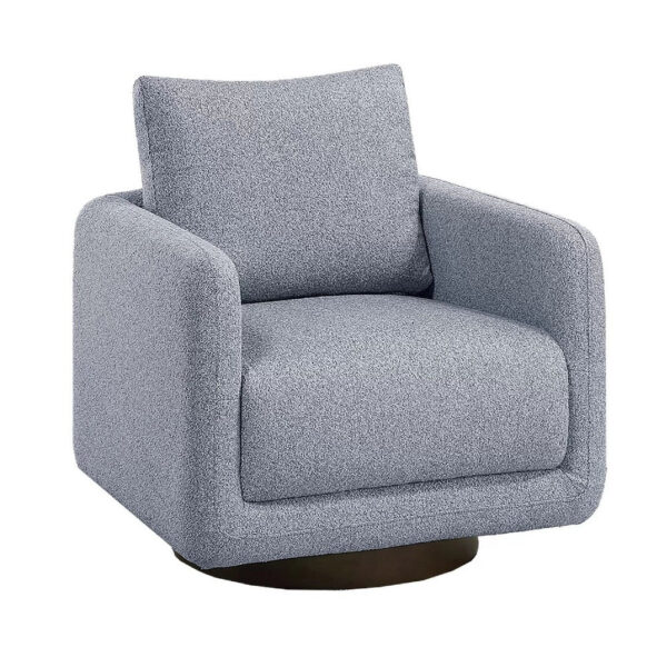 BM341124_0318f446-3bc5-4559-82ac-2838e44cbda1 Wade Swivel Armchair with 360 Rotation and Square Frame, Gray Boucle