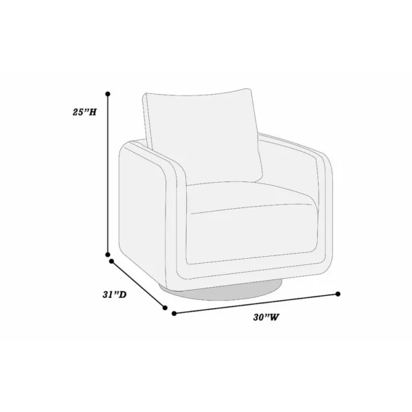 BM341124_4_66d65ee8-f828-472d-bb58-dd035d83099b Wade Swivel Armchair with 360 Rotation and Square Frame, Gray Boucle