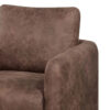 BM341126_2_00c006cd-79b9-4320-9b67-15a0e1226c8f Wade Swivel Armchair, Square Frame, Walnut Brown Faux Leather
