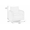 BM341127_4_117c10de-83af-43eb-b547-faeec0408752 Wade Swivel Armchair, Square Frame, Auburn Red Faux Leather