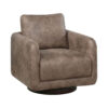 BM341127_73b27cec-eb99-438a-b369-f169c81ef3f8 Wade Swivel Armchair, Square Frame, Auburn Red Faux Leather