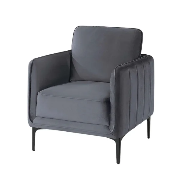 BM341131_1_6ab03b71-4565-4cf6-824b-3642f32bd2a2 Reniz Accent Club Chair, Gray Velvet, Foam Cushions, Metal Legs