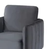 BM341131_2_42c90b8f-ae8f-4515-969c-015b0866851e Reniz Accent Club Chair, Gray Velvet, Foam Cushions, Metal Legs
