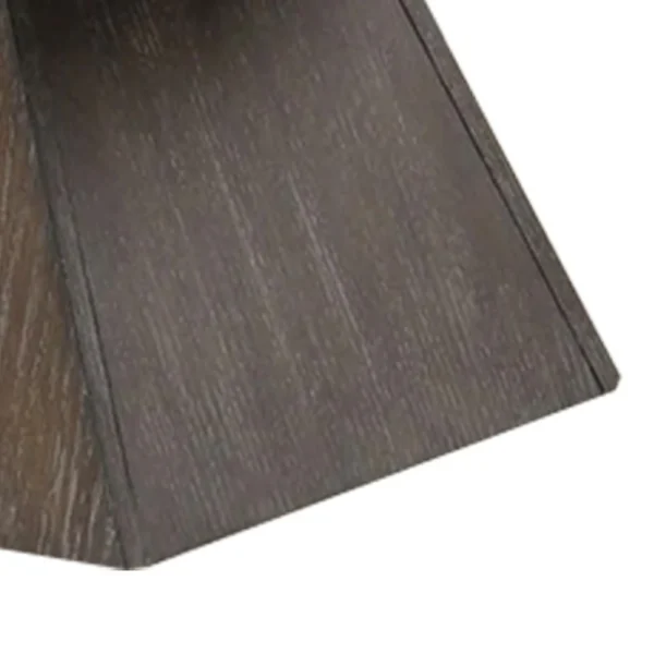 BM342333_3 Asten Coffee Table, 48 Inch White Marble, Walnut Brown Pedestal Base