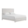 BM342487 Thorne Queen Bed, Panel Design, Rounded Edges, White Oak Wood