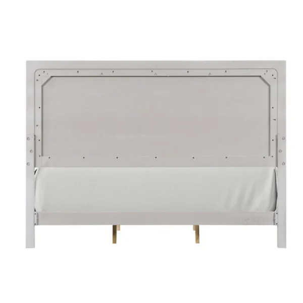 BM342487_3 Thorne Queen Bed, Panel Design, Rounded Edges, White Oak Wood