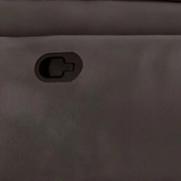 Josy Manual Recliner Loveseat with Console, Dark Gray Faux Leather, 77 Inch