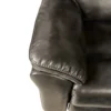Josy Manual Recliner Sofa, Pillow Top, Dark Gray Faux Leather, 88 Inch