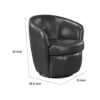 BM345329_4 Dey Swivel Barrel Chair with Curved Back, Smoky Gray Top Grain Leather