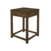 BM345403_2 Belinda Corner Table, 22 Inch Top, Stretcher Base, Brown Gray Veneer
