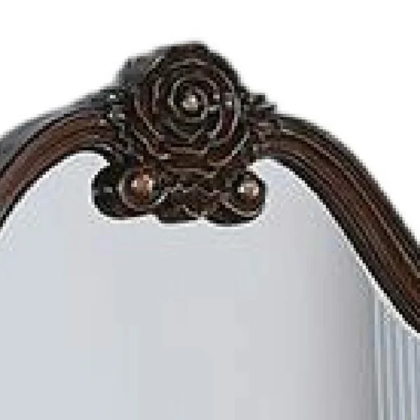 BM346946_3 Ventra Dresser Mirror, 51 Inch Classic Arched Cherry Brown Solid Wood