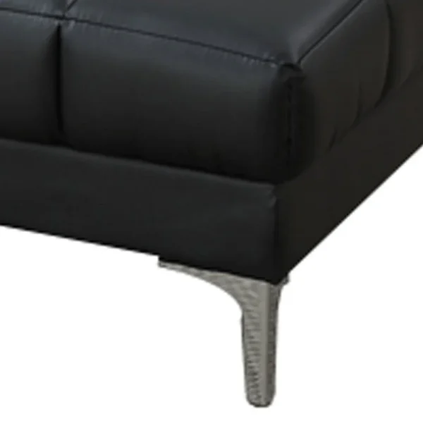 PDX-F7228_3_b5a78bee-d0e9-40b4-b979-f2bf281994ee Modish Bonded Leather Ottoman In Black