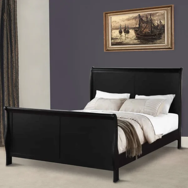 PDX-F9230T_5 Classy Twin Bed,Black