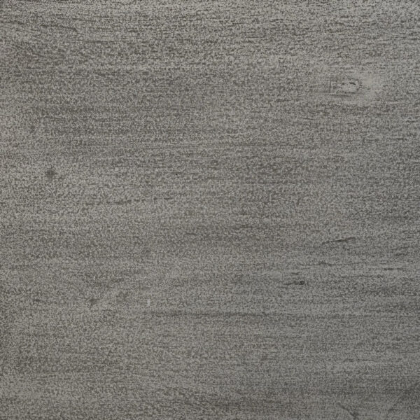 59 Inch Artisan Sideboard Console Table with Geometric Interlocked Base, Distressed Matte Gray