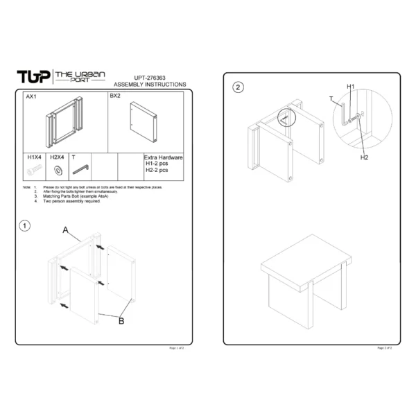 Kerry 20 Inch Rectangular End Side Table, Mango Wood, Sled Base, Glossy White, Natural Brown