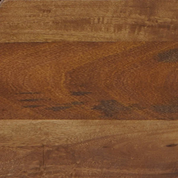 UPT-293095_9 36 Inch Handcrafted Modern Farmhouse Coffee Table, Geometric Angled Square, 1 Drawer, Walnut Mango Wood