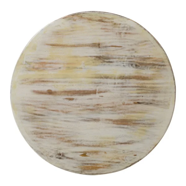 UPT-301718_3_bc9c4252-daac-4334-8cc0-f0452d3d8d73 Alina Coffee Table Handcrafted Mango Wood Floral Carved Cut Out Design Distressed White Finish 33 Inch