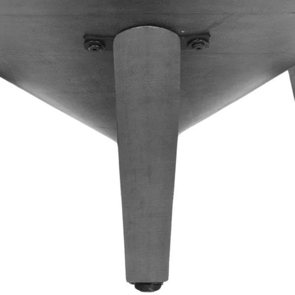 UPT-317656_4_8e46e329-5b5f-40f3-95cb-084ccedaf38f Venus 28 Inch Coffee Table with 3 Tapered Splayed Legs, Gray Mango Wood